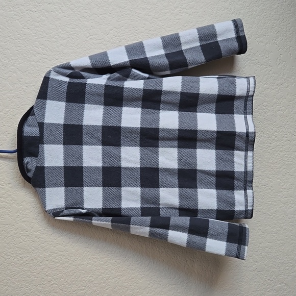 Jumping Beans plaid fleece sweater - Picture 3 of 4